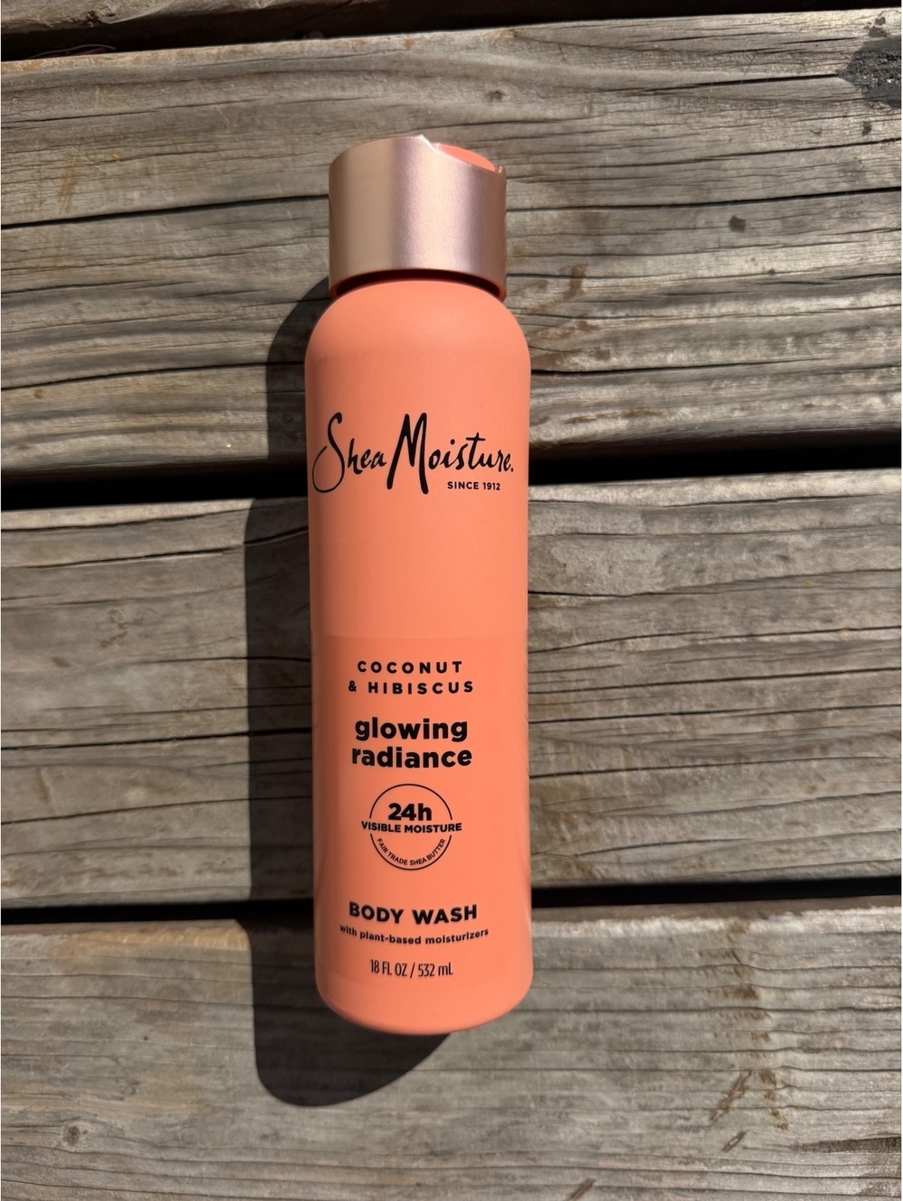 SheaMoisture Coconut & Hibiscus Glowing Radiance Body Wash 18 fl oz